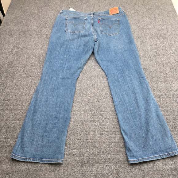 Levi's Classic Bootcut Jeans Women's 16S / 33 x 30 Blue Denim Stretch 39252-0001 - Picture 9 of 10